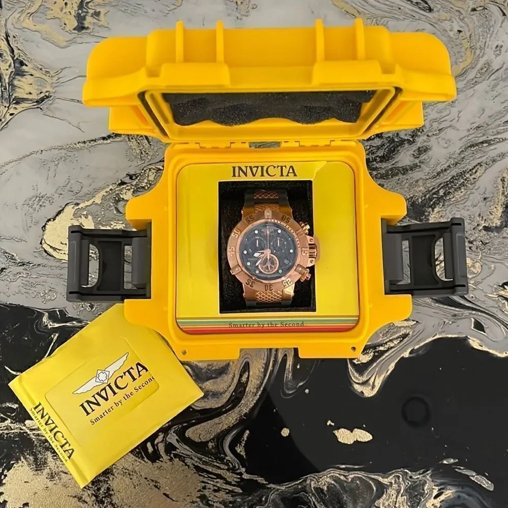 Invicta Subaqua Rare Dragon Collectors Men’s Rosegold and Black Watch